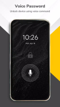 Voice lock Screen - Android App Template Screenshot 4