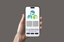 Cleantor Home Service Pro Branding Logo Screenshot 3