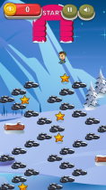 Snowy Peaks And Zig - Unity Source Code Screenshot 3