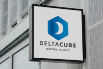 Delta Cube Letter D Logo Screenshot 2