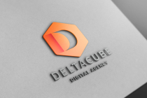 Delta Cube Letter D Logo Screenshot 4