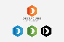 Delta Cube Letter D Logo Screenshot 6