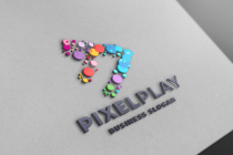 Pixel Play Symbol Technology Pro Logo Screenshot 2