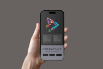 Pixel Play Symbol Technology Pro Logo Screenshot 3