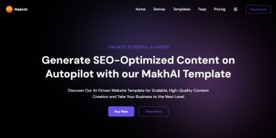 MakhAi - AI Content Saas Platform