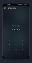 Live Time Password Lock Screen - Android App Templ Screenshot 5