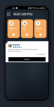 Live Time Password Lock Screen - Android App Templ Screenshot 7