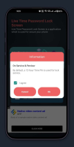 Live Time Password Lock Screen - Android App Templ Screenshot 14