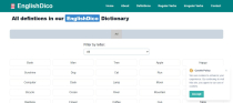 EnglishDico - PHP  Dictionary Script Screenshot 6