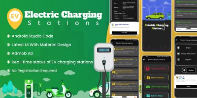 Electric Charging Station - Android App Template