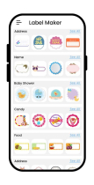 Label Maker - Android App Template Screenshot 1