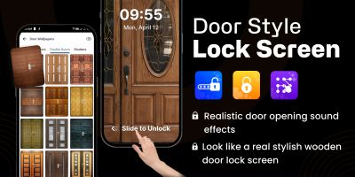 Door Style Lock Screen - Android App Template