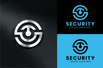 S Letter Monogram Security Logo Design Screenshot 1