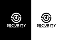 S Letter Monogram Security Logo Design Screenshot 2
