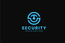 S Letter Monogram Security Logo Design Screenshot 3