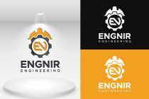 En Letter Engineering Engineer Logo Design Screenshot 1