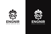 En Letter Engineering Engineer Logo Design Screenshot 2