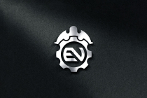 En Letter Engineering Engineer Logo Design Screenshot 3