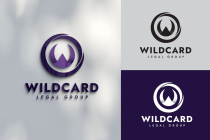 W Letter Wild Monogram Logo Design Screenshot 1