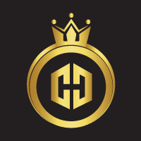 Luxury Crown - Letter CC Logo