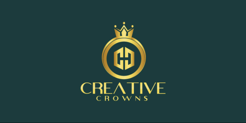 Luxury Crown - Letter CC Logo