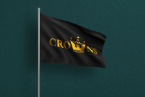 W Letter Crown Wordmark Logo Design Screenshot 3
