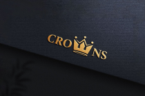 W Letter Crown Wordmark Logo Design Screenshot 4