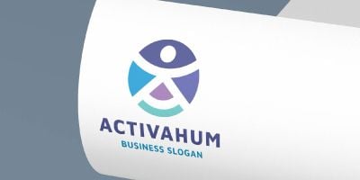 Active Human Pro Branding Logo