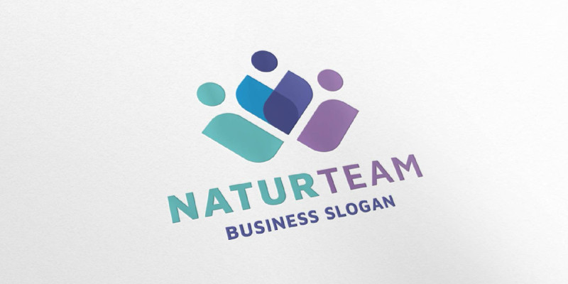 Social Team Pro Branding Logo