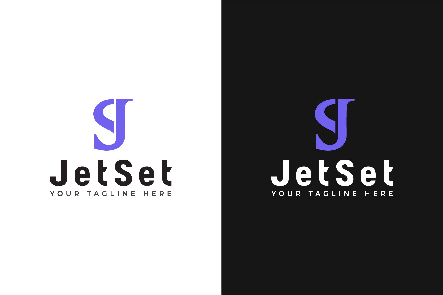 JS Letter mark Monogram Logo Design by Amadul11 | Codester
