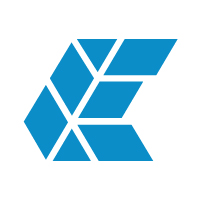Letter E Square Modern Minimalist Logo