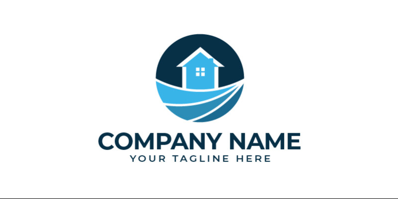 Mortgage House Logo Design