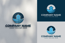 Mortgage House Logo Design Screenshot 1