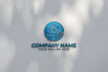 Mortgage House Logo Design Screenshot 2