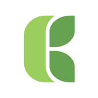 BP Letter Bio plant botanical logo