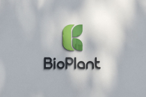 BP Letter Bio plant botanical logo Screenshot 3