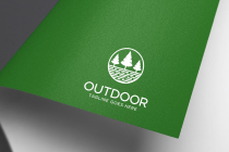 Outdoor landscape nature pine tree logo Screenshot 2