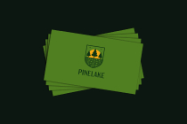 Pinelake Outdoor Nature Landscape Logo Design Screenshot 3