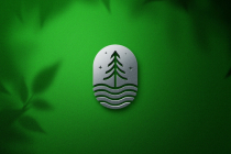 Pine Tree Natural Logo Design Template Screenshot 2
