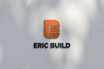 EB Letter Mark Monogram Logo Design Screenshot 1