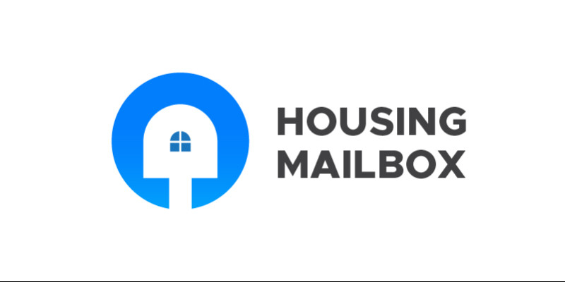 Housing Mail Box Minimalist Logo Design
