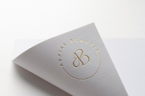Letter AB fashion beauty logo design Screenshot 4