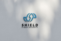 S letter Shield Symbol Logo Design Screenshot 3