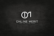 OM Letter Mark Logo Design Screenshot 2