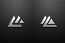 LM Letter Mark Modern Symbol Logo Design Screenshot 1