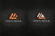 LM Letter Mark Modern Symbol Logo Design Screenshot 3