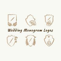 Wedding Monogram Pro Logo Pack