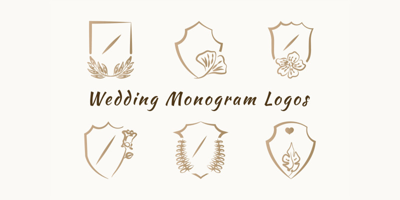 Wedding Monogram Pro Logo Pack