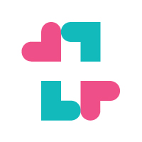 Love Medical Health Care Plus Logo Design