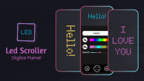 LED Scroller - Digital Painel - Android App Screenshot 1